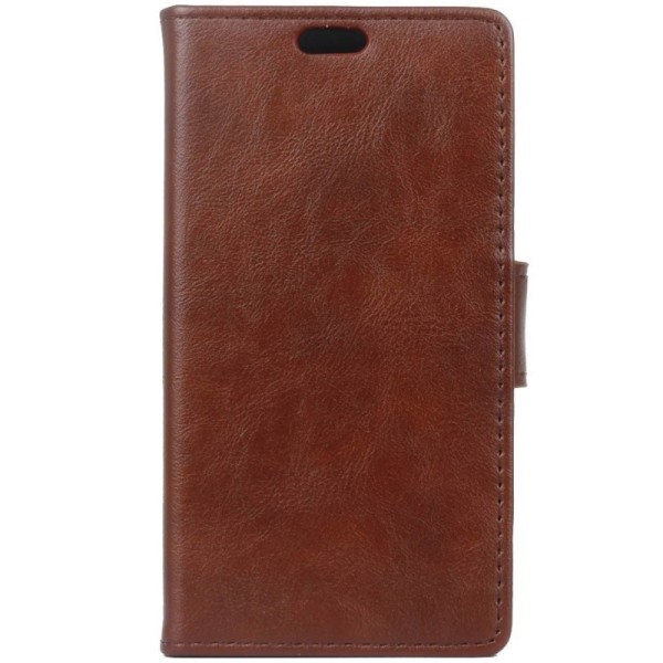 Atverčiamas dėklas - rudas (Galaxy J3 2017)