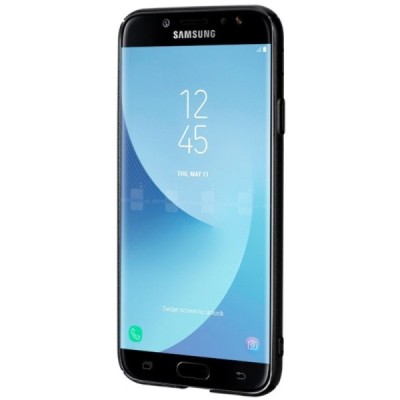„Lenuo“ Soft Slim Samsung Galaxy J3 2017 (J330) melns plastmasas apvalks / vacins.lv