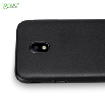 „Lenuo“ Soft Slim Samsung Galaxy J3 2017 (J330) melns plastmasas apvalks / vacins.lv