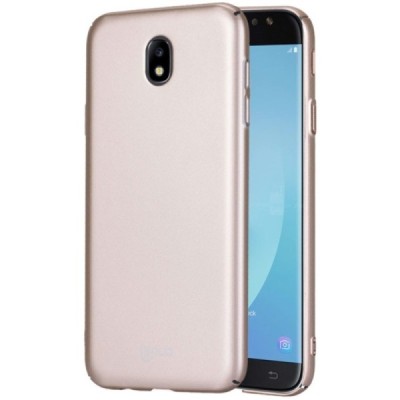 „Lenuo“ Soft Slim serijos Samsung Galaxy J3 2017 (J330) auksinis plastikinis dėklas - nugarėlė / Priedai.lt