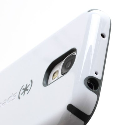 „Speck“ Candy Shell baltas Samsung Galaxy S4 dėklas (dėkliukas) - nugarėlė / Priedai.lt