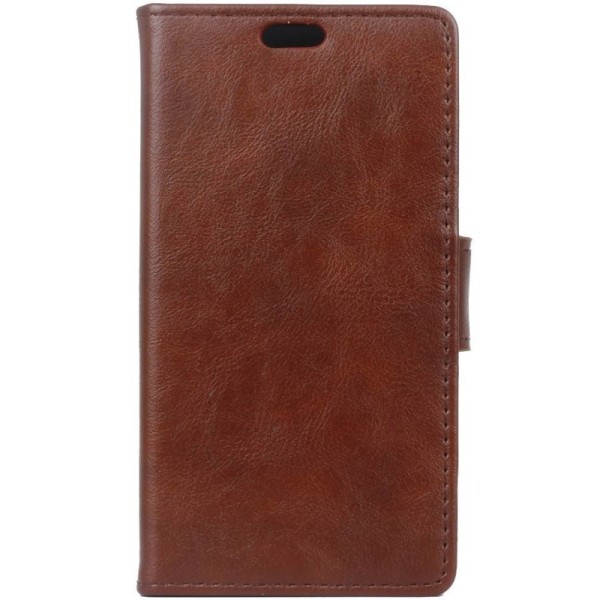 Atverčiamas dėklas - rudas (Galaxy J7 2017)