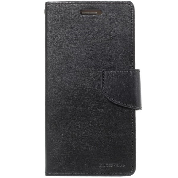 „Mercury“ Goospery atvēramais maciņš - melns (Galaxy A7 2017)