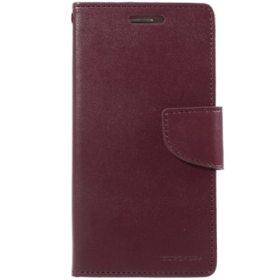 „Mercury“ Goospery Samsung Galaxy A7 2017 (A720) bordo ādas maciņš / Vacins.lv