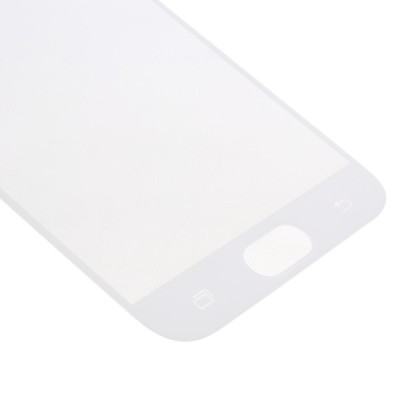 Samsung Galaxy J7 2017 (J730) „Calans“ 9H Tempered Glass sustiprintos apsaugos baltas pilnai dengiantis apsauginis ekrano stikla