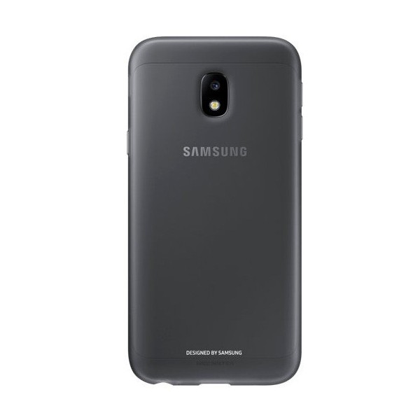 „Samsung“ Jelly Cover TPU dėklas - juodas (Galaxy J3 2017)