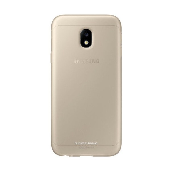 „Samsung“ Jelly Cover TPU dėklas - auksinis (Galaxy J3 2017)