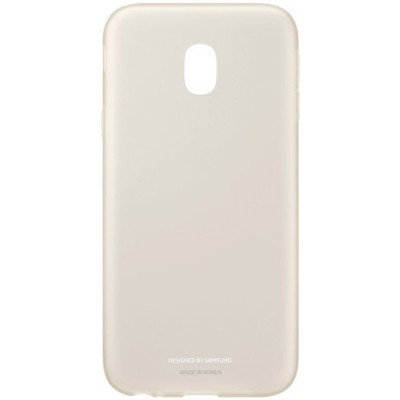 Samsung Galaxy J3 2017 (J330) kieto silikono TPU auksinis dėklas - nugarėlė / Priedai.lt