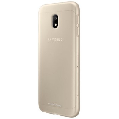 Samsung Galaxy J3 2017 (J330) kieto silikono TPU auksinis dėklas - nugarėlė / Priedai.lt