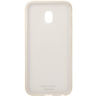 Samsung Galaxy J3 2017 (J330) kieto silikono TPU auksinis dėklas - nugarėlė / Priedai.lt