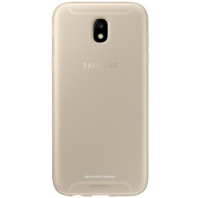 Samsung Galaxy J5 2017 (J530) kieto silikono TPU auksinis dėklas - nugarėlė / Priedai.lt