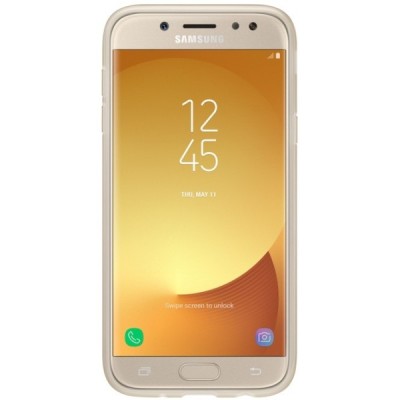 Samsung Galaxy J5 2017 (J530) cieta silikona (TPU) zelta apvalks / vacins.lv
