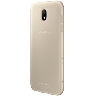 Samsung Galaxy J5 2017 (J530) cieta silikona (TPU) zelta apvalks / vacins.lv