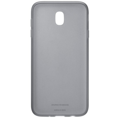 Samsung Galaxy J7 2017 (J730) cieta silikona (TPU) melns apvalks / vacins.lv