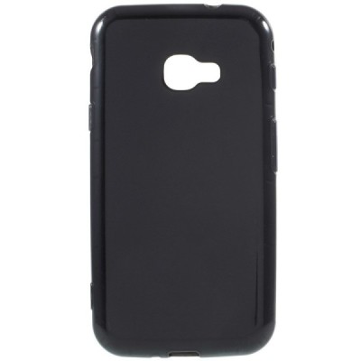Samsung Galaxy Xcover 4 / 4S (G390, G398) kieto silikono TPU juodas dėklas - nugarėlė / Priedai.lt