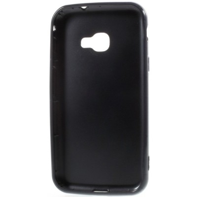 Samsung Galaxy Xcover 4 / 4S (G390, G398) kieto silikono TPU juodas dėklas - nugarėlė / Priedai.lt