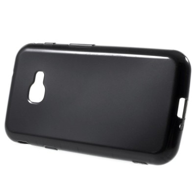 Samsung Galaxy Xcover 4 / 4S (G390, G398) kieto silikono TPU juodas dėklas - nugarėlė / Priedai.lt