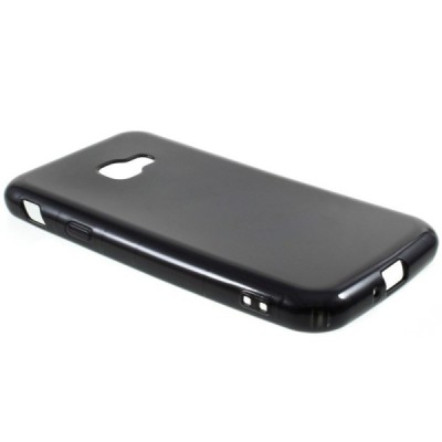 Samsung Galaxy Xcover 4 / 4S (G390, G398) kieto silikono TPU juodas dėklas - nugarėlė / Priedai.lt