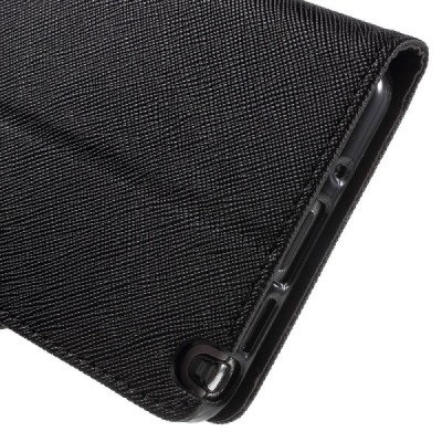 „Mercury“ Goospery Samsung Galaxy Note 3 (N9005, N9002, N9000) juodas odinis dėklas / Priedai.lt