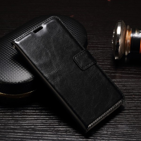 Atvēramais maciņš - melns (Galaxy A7 2017)