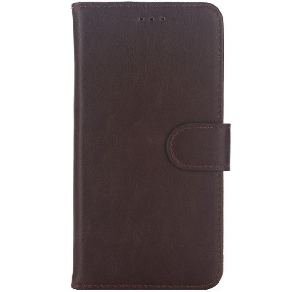 „Retro“ atvēramais maciņš - tumši brūns (Galaxy A7 2017)
