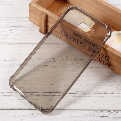 Samsung Galaxy A7 2017 (A720) dzidrs cieta silikona (TPU) pelēks apvalks / Vacins.lv