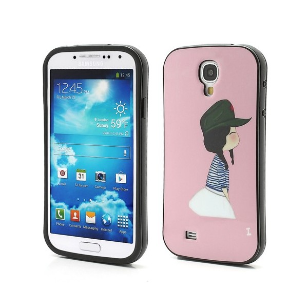 „iFace“ apvalks - rozs (Galaxy S4)