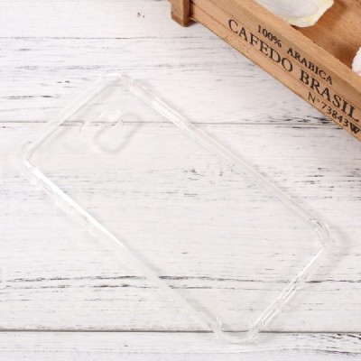 Samsung Galaxy A7 2017 (A720) kieto silikono TPU skaidrus dėklas - nugarėlė / Priedai.lt