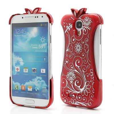Stilīgs „Cheongsam Design“ sarkans Samsung Galaxy S4 i9505 apvalks / Vacins.lv