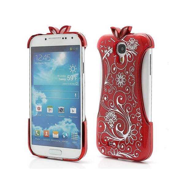 „Cheongsam“ Design dėklas - raudonas (Galaxy S4)