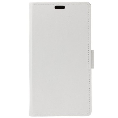 Nokia 5 atvēramais ādas balts maciņš, grāmata (maks) / Vacins.lv