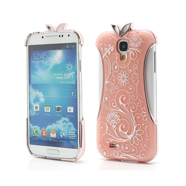 „Cheongsam“ Design dėklas - rožinis (Galaxy S4)