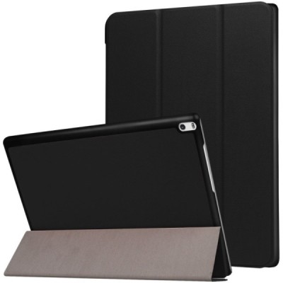 Lenovo Lenovo Tab410 Plus (TB-X704F) atvēramais melns maciņš / Vacins.lv