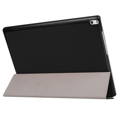 Lenovo Lenovo Tab410 Plus (TB-X704F) atvēramais melns maciņš / Vacins.lv