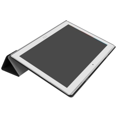 Lenovo Lenovo Tab410 Plus (TB-X704F) atvēramais melns maciņš / Vacins.lv