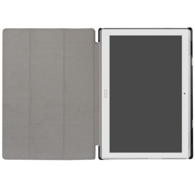 Lenovo Lenovo Tab410 Plus (TB-X704F) atvēramais melns maciņš / Vacins.lv