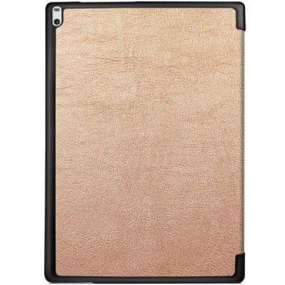 Lenovo Lenovo Tab410 Plus (TB-X704F) atvēramais zelta maciņš / Vacins.lv