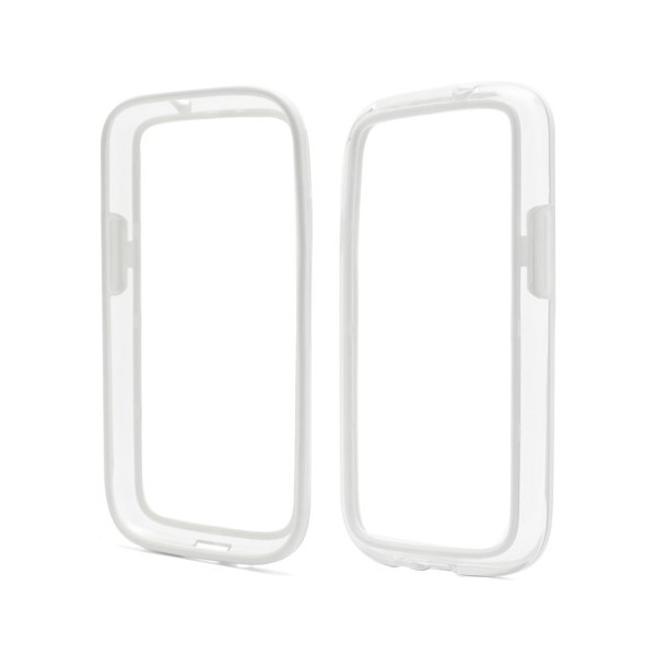 „RoSH“ rėmelis - skaidrus, baltas (Galaxy S4)