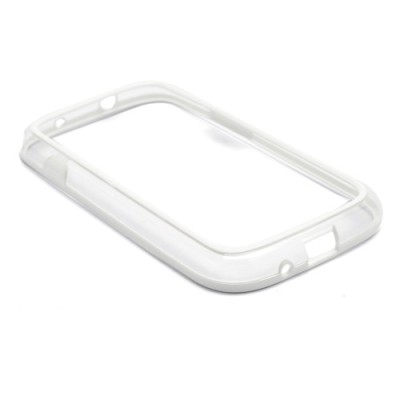 „RoSH“ skaidrus, baltas Samsung Galaxy S4 rėmelis (bamperis, kraštų apvadas) / Priedai.lt