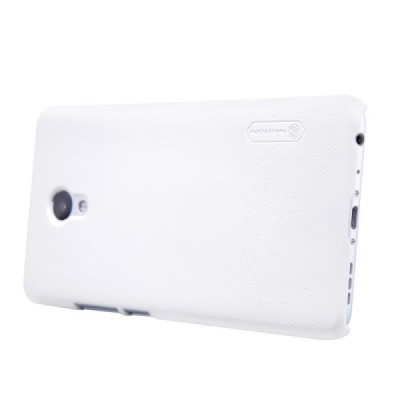 Meizu m5 note Nillkin Frosted Shield balts plastmasas apvalks + ekrāna aizsargplēve / Vacins.lv