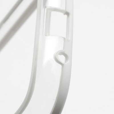 „RoSH“ skaidrus, baltas Samsung Galaxy S4 rėmelis (bamperis, kraštų apvadas) / Priedai.lt