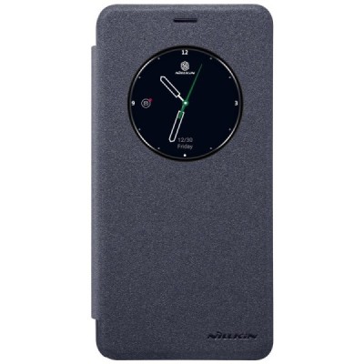 Meizu m5 note „Nillkin“ Sparkle atvēramais pelēks maciņš / Vacins.lv