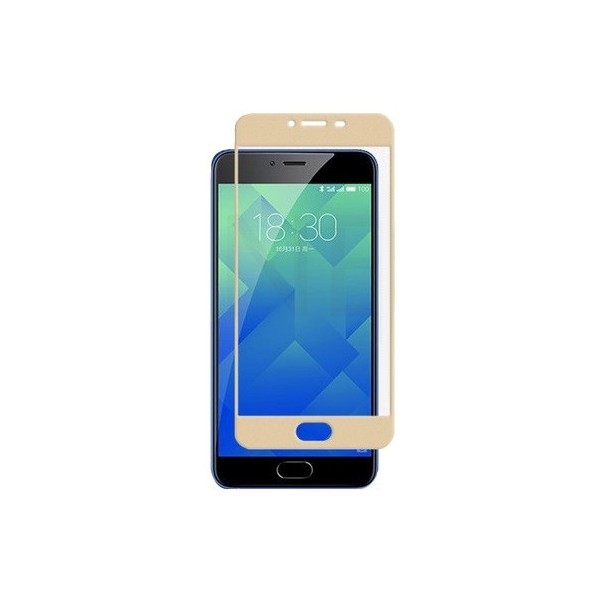 „3D Rewan“ Tempered Glass ekrāna aizsargstikls 0.26 mm - zelta (m5 note)