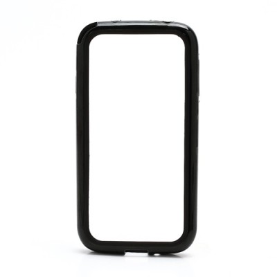 „RoSH“ juodas Samsung Galaxy S4 rėmelis (bamperis, kraštų apvadas) / Priedai.lt
