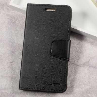 Mercury Sonata atverčiamas Samsung Galaxy A5 2017 (A520) juodas odinis dėklas - piniginė / Priedai.lt