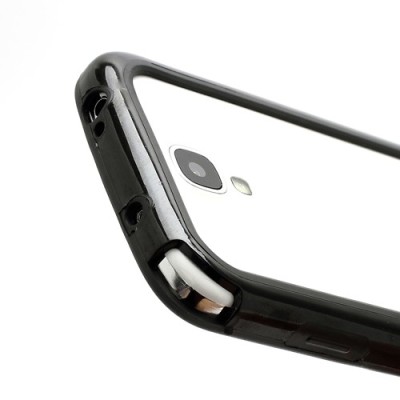 „RoSH“ juodas Samsung Galaxy S4 rėmelis (bamperis, kraštų apvadas) / Priedai.lt