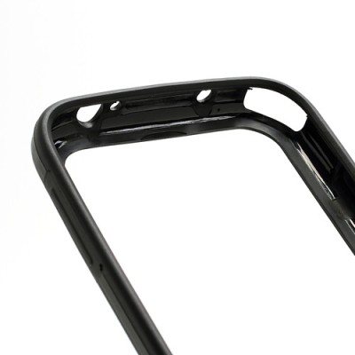 „RoSH“ juodas Samsung Galaxy S4 rėmelis (bamperis, kraštų apvadas) / Priedai.lt
