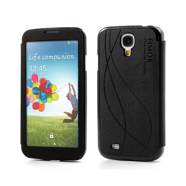 „Fimor“ atvērams futrālis - melns (Galaxy S4)