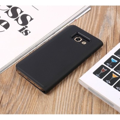 Samsung Galaxy A5 2017 (A520) plastikinis atverčiamas juodas dėklas / Priedai.lt