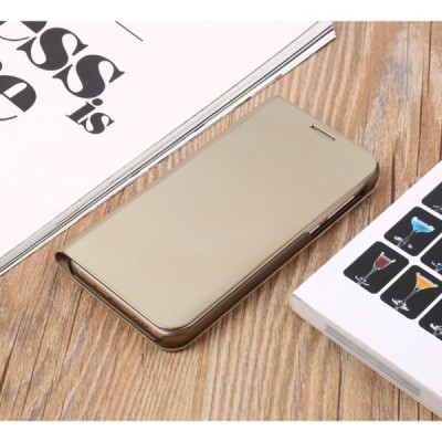 Samsung Galaxy A5 2017 (A520) plastikinis atverčiamas auksinis dėklas / Priedai.lt